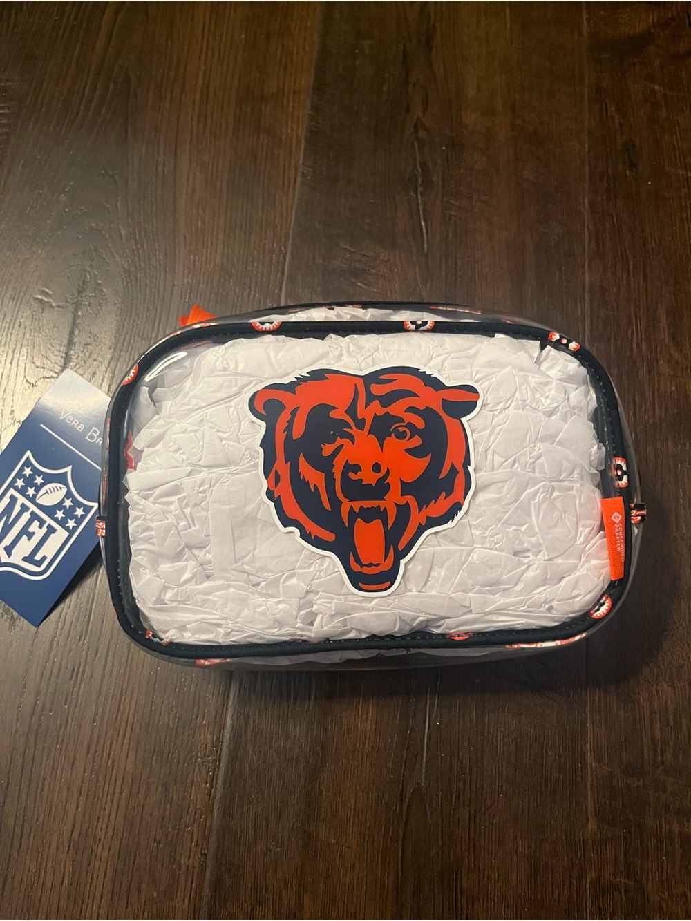 Chicago Bears Clear Belt Bag